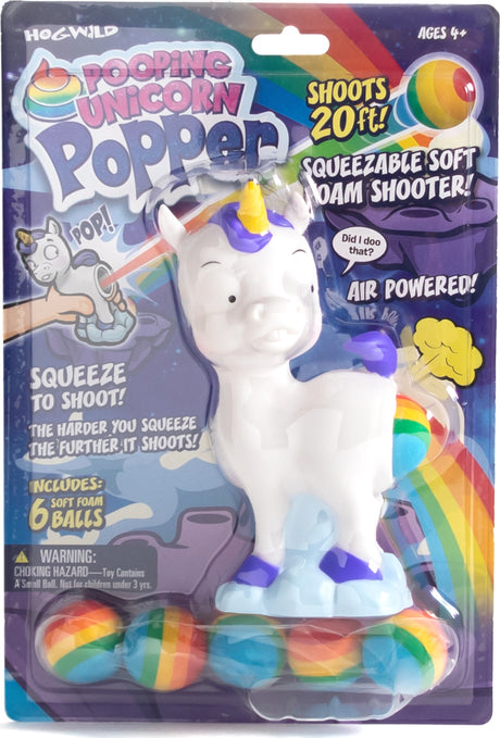 Poopin' Unicorn Popper