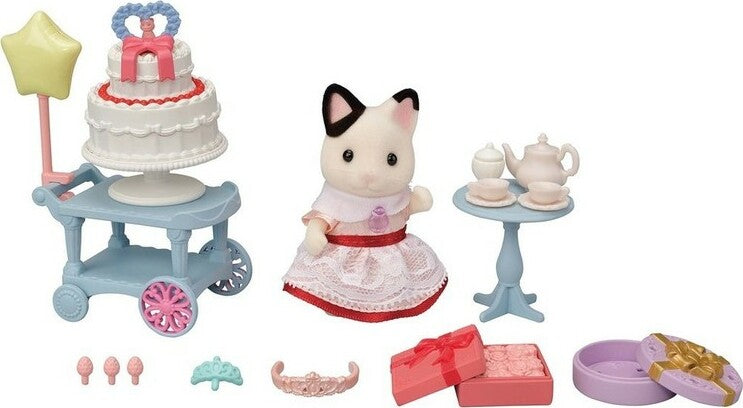 Party Time Playset -Tuxedo Cat Girl