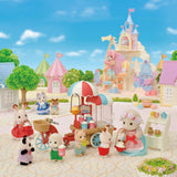 Calico Critters Popcorn Delivery Trike