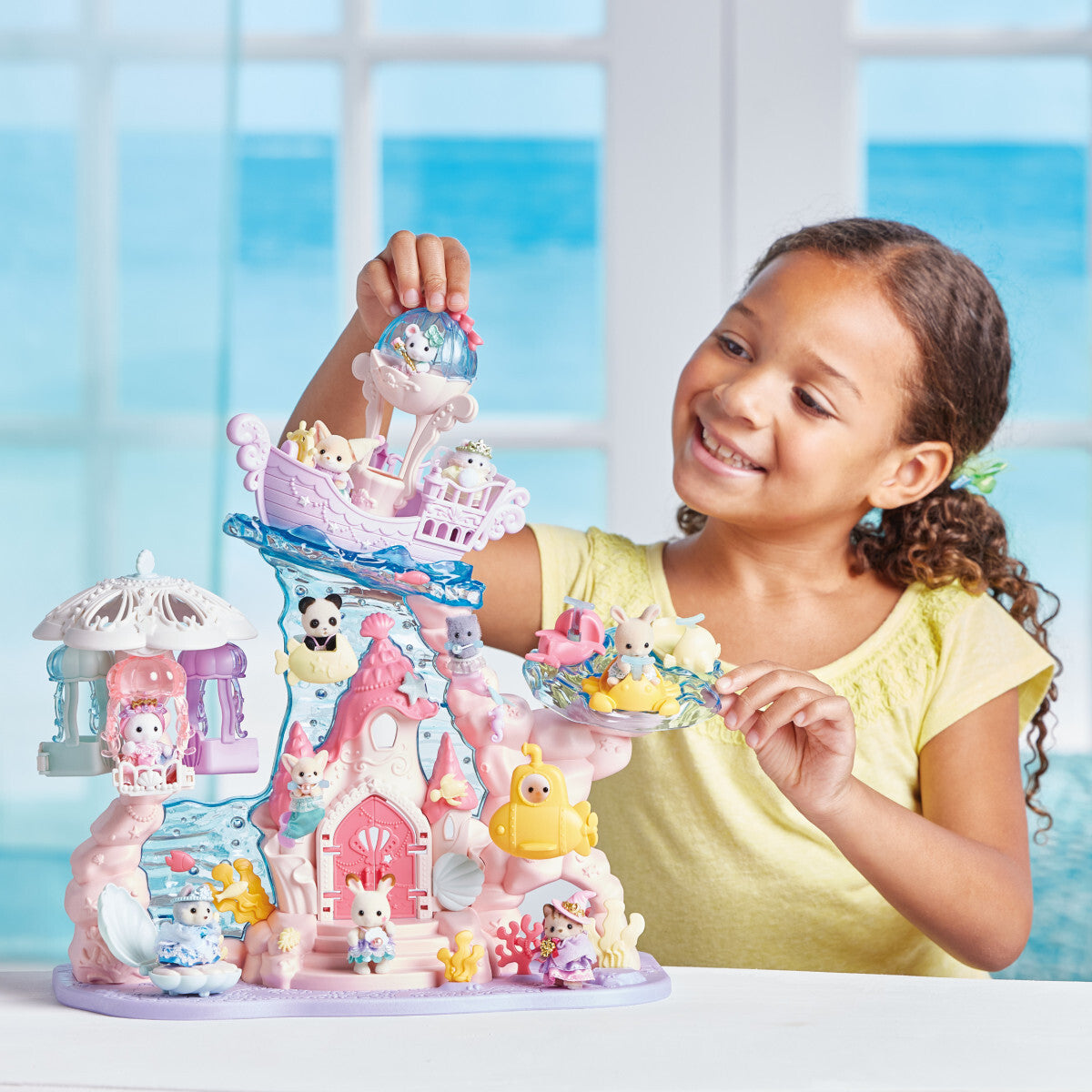 Calico Critters Baby Mermaid Castle