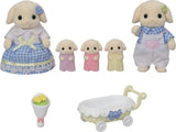 Calico Critters Flora Rabbit Family