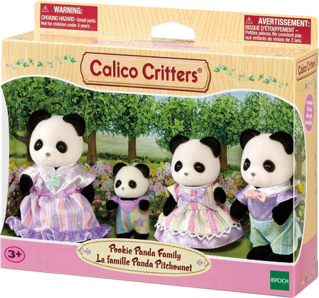 Calico Critters Pookie Panda Family
