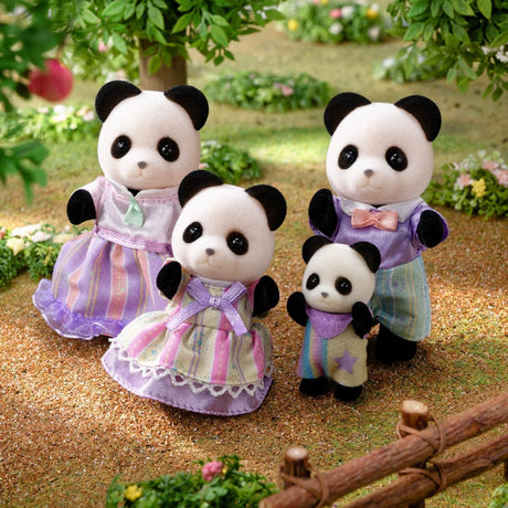 Calico Critters Pookie Panda Family