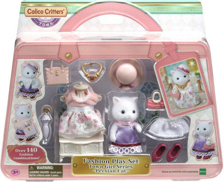 Fashion Playset - Town Girl - Persian Cat