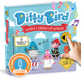 Ditty Bird | When i grow up songs |Interactive Musical Sound book for toddlers 1- 3 | Early learning toy with sounds | I am a Firefigher