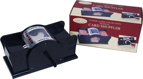 Manually Operated Card Shuffler