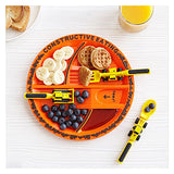 Construction Plate & Utensils