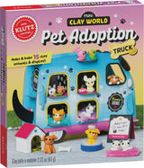 Mini Clay World Pet Adoption Truck