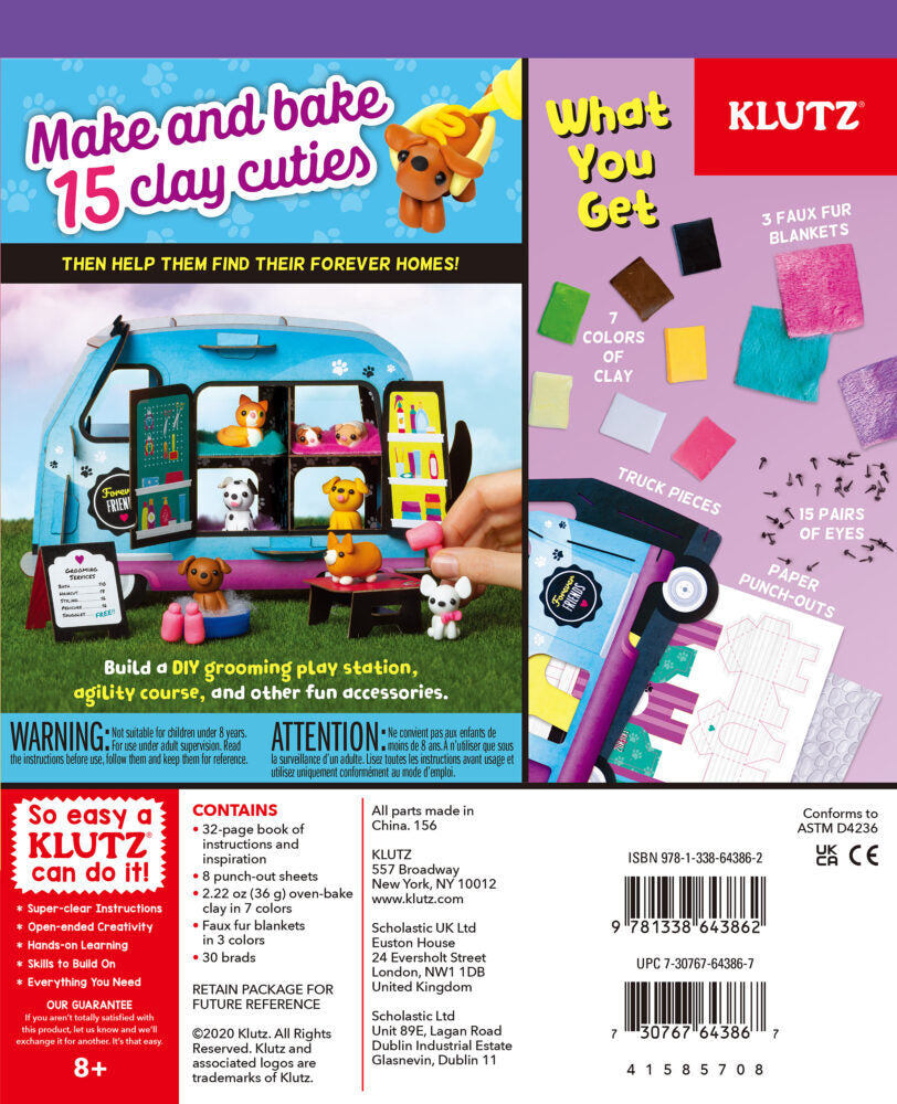 Mini Clay World Pet Adoption Truck