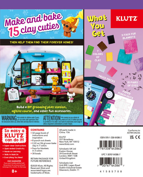 Mini Clay World Pet Adoption Truck