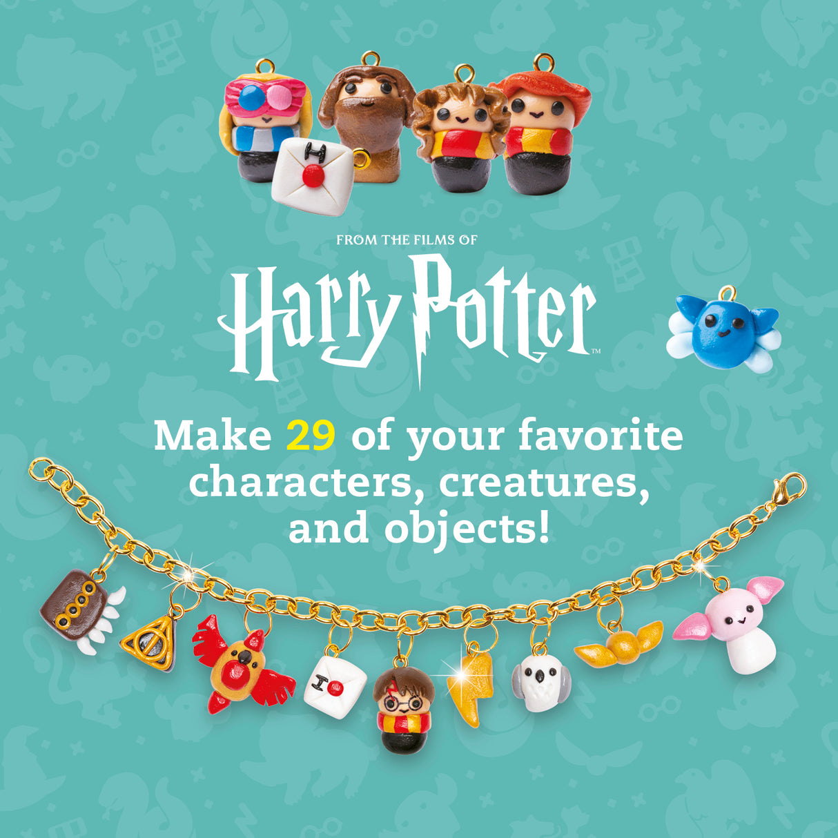 Harry Potter Clay Charms