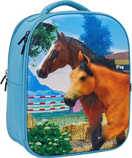 3D Horse Stable Junior Backpack with 3 Figures