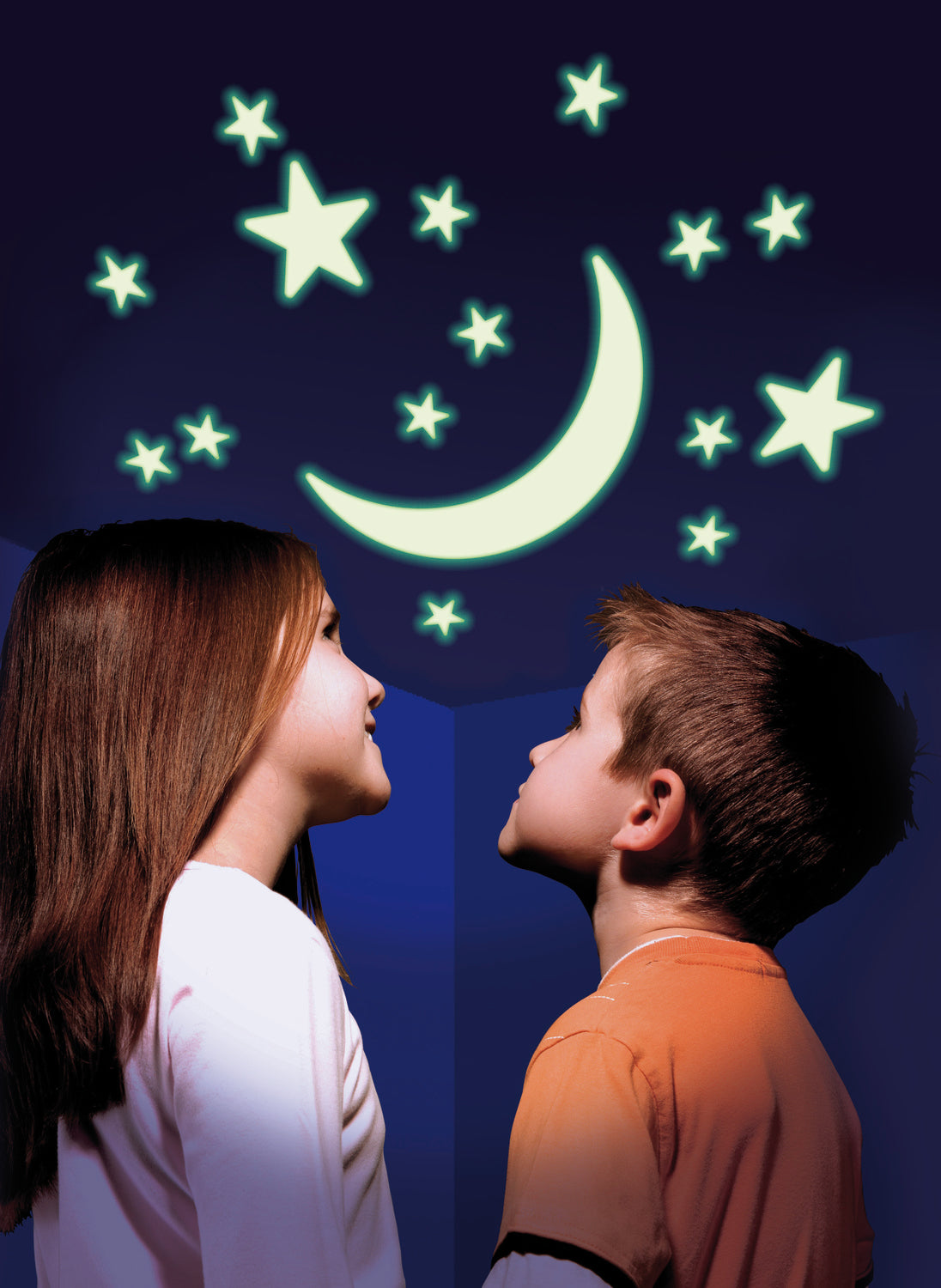 Glow Crescent Moon & Stars – Toys on the Square