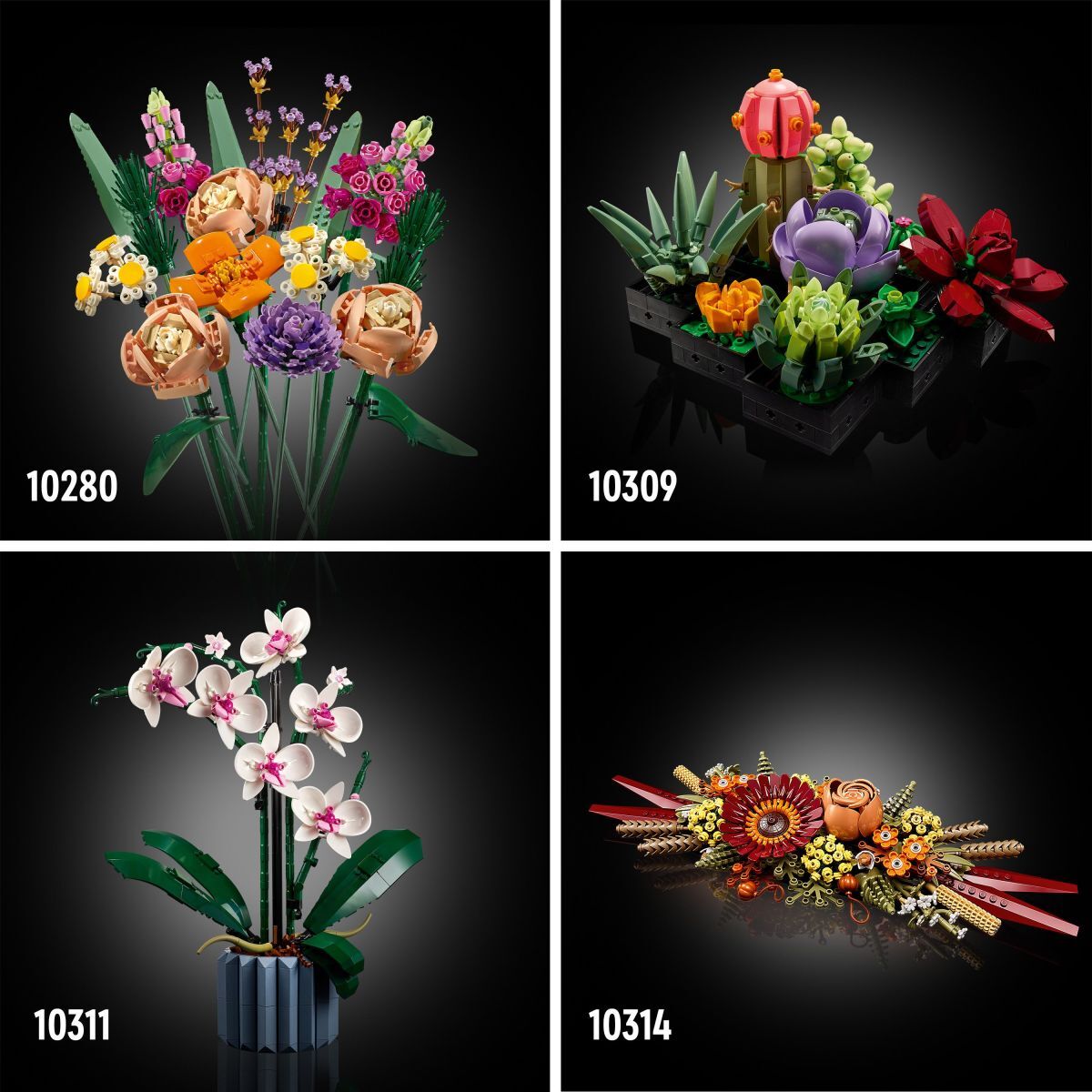 LEGO® Icons: Dried Flower Centerpiece