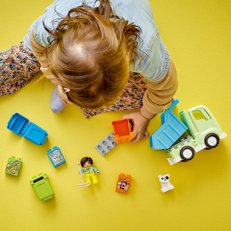 LEGO® DUPLO® Town Recycling Truck Sorting Toy