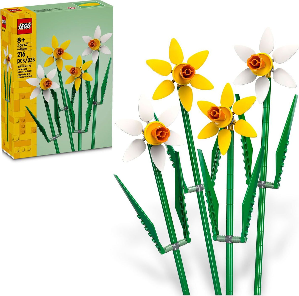 LEGO® Flowers: Daffodils