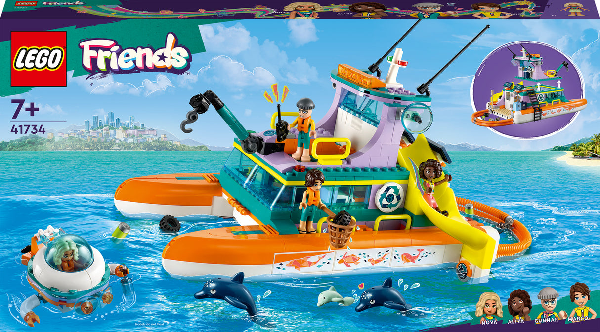 LEGO® Friends™ Sea Rescue Boat Toy Playset