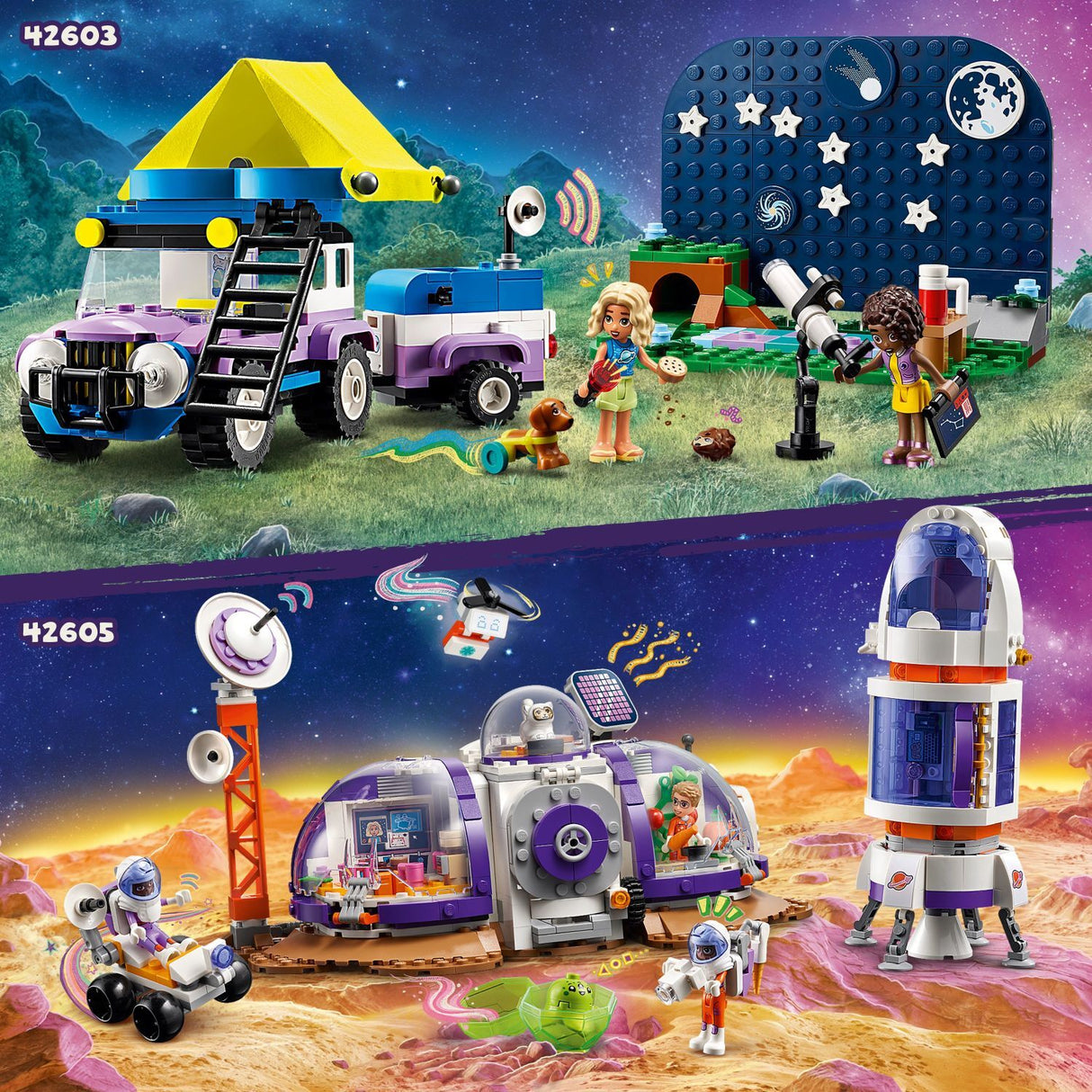 LEGO® Friends™ Mars Space Base and Rocket