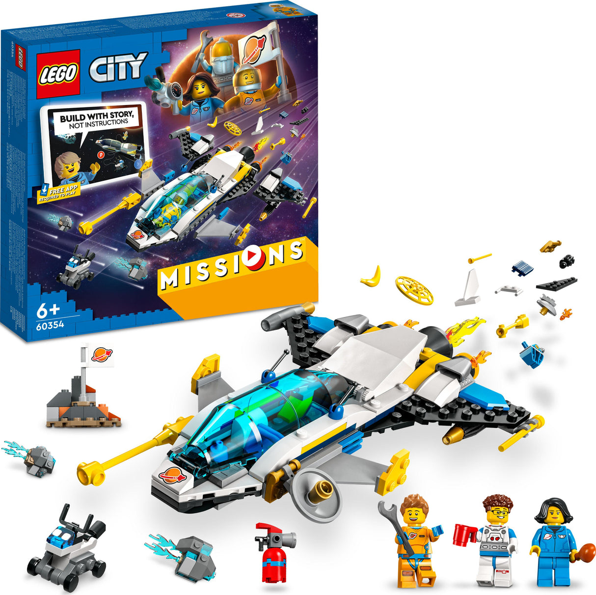 LEGO® City Mars Spacecraft Missions Set