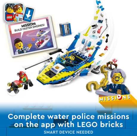 LEGO® City Water Police Detective Missions Set