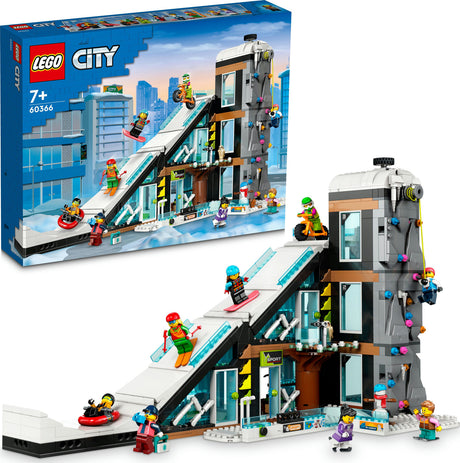 LEGO® City Ski and Climbing Centre Sports Set