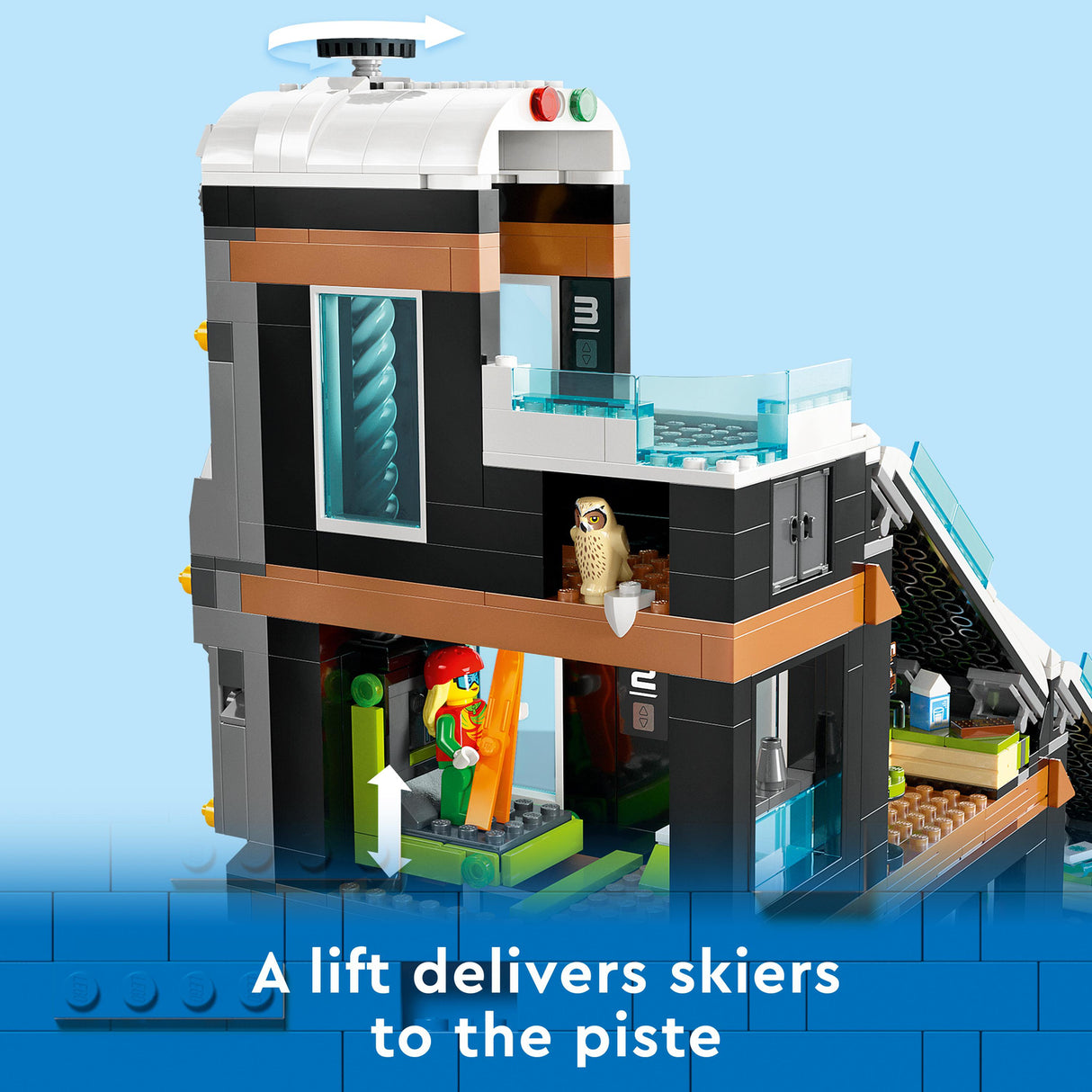 LEGO® City Ski and Climbing Centre Sports Set