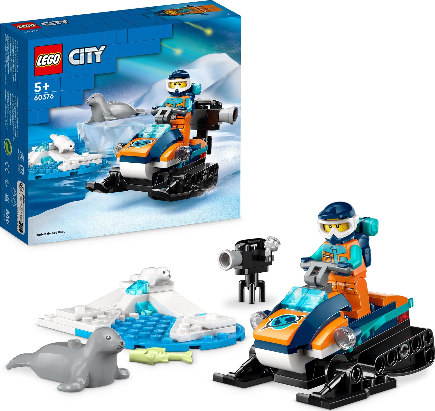 ネットオフ 送料得店  Arctic Explorer Snowmobile – Toys on the Square チャーム