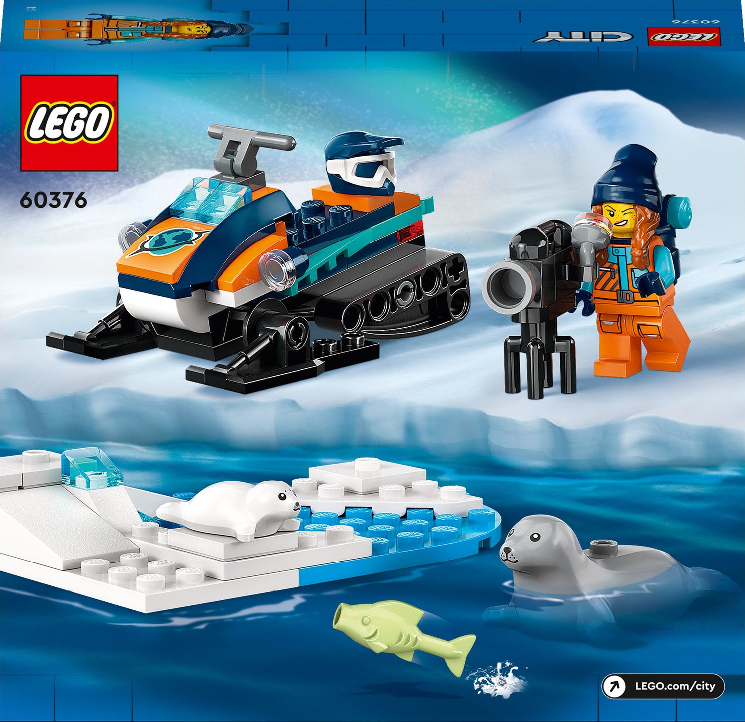 Amazon.com: LEGO City Snow Sports Center 60366 Toy Blocks