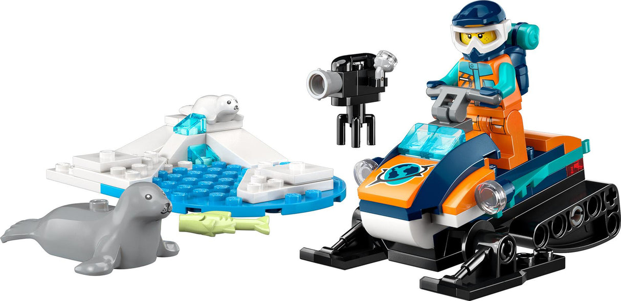 LEGO® City Arctic Explorer Snowmobile Set