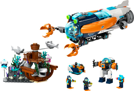 LEGO® City Deep-Sea Explorer Submarine Toy