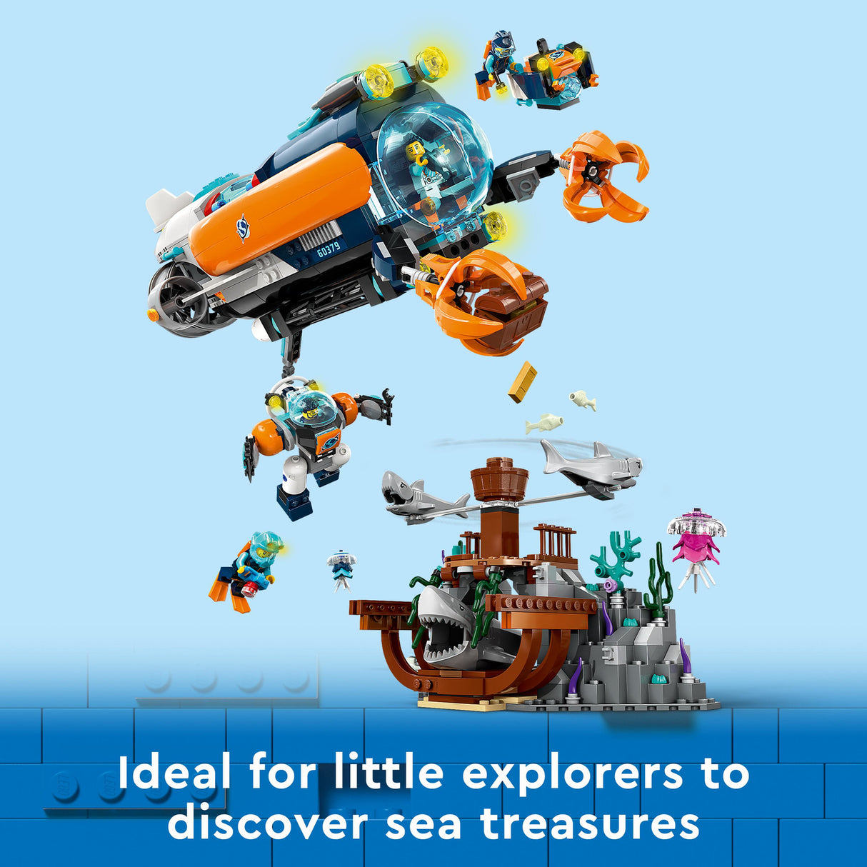 LEGO® City Deep-Sea Explorer Submarine Toy