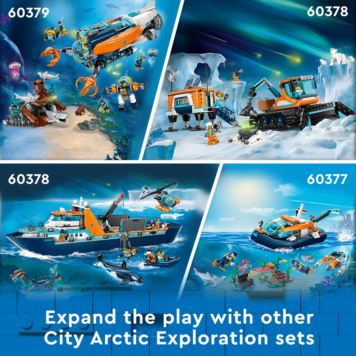 LEGO® City Deep-Sea Explorer Submarine Toy