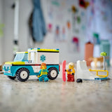 LEGO® City Great Vehicles: Emergency Ambulance and Snowboarder