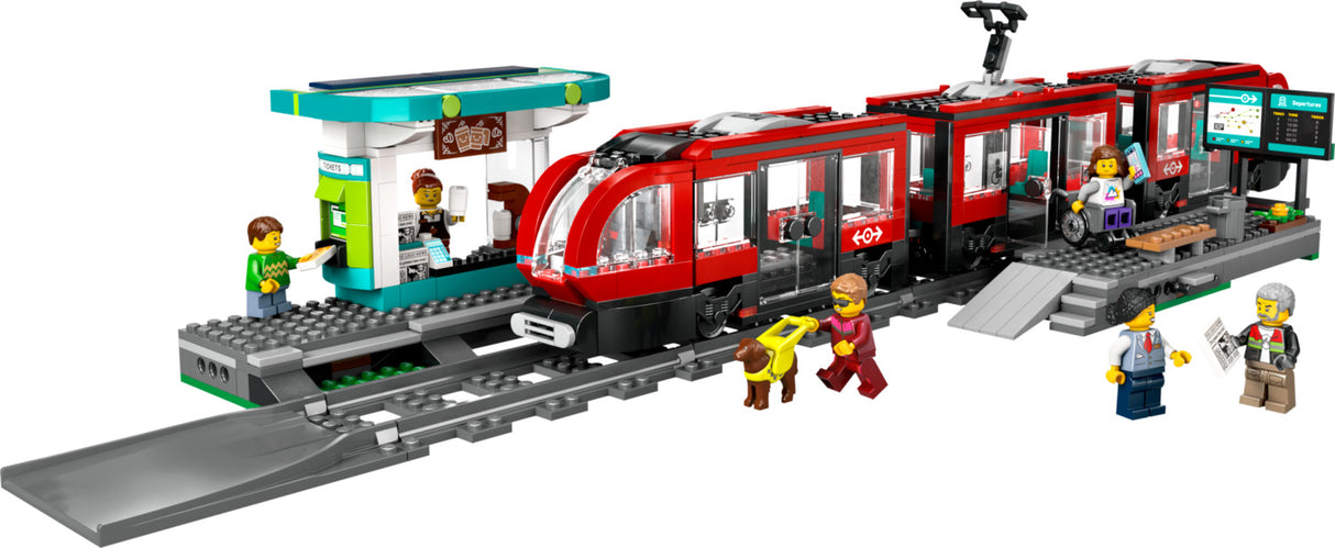 LEGO City Trains: Downtown Streetcar and Station