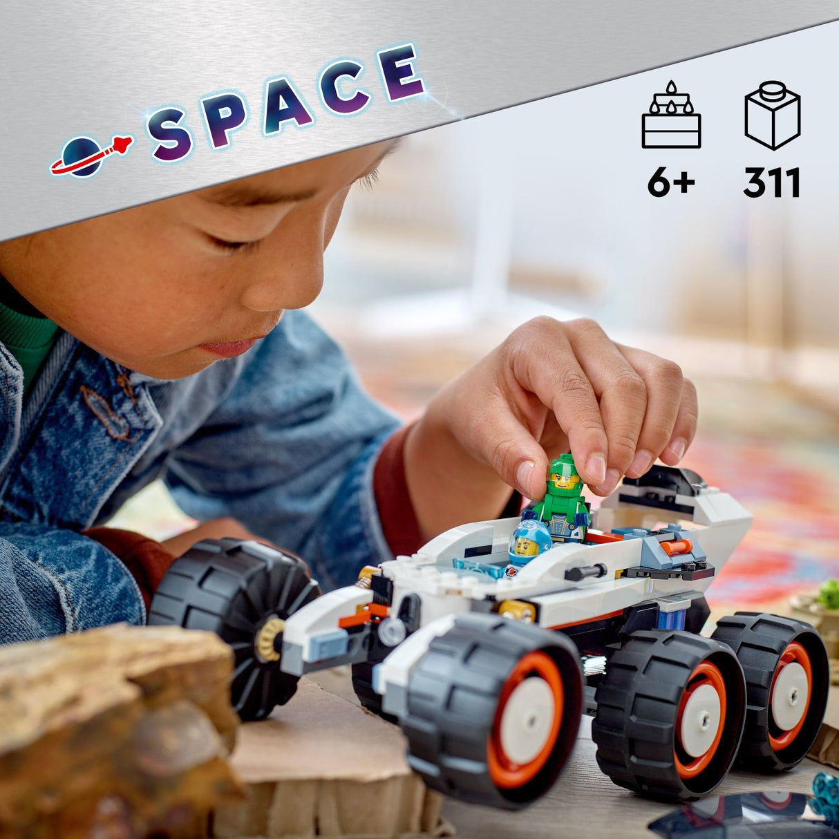 LEGO® City Space: Space Explorer Rover and Alien Life