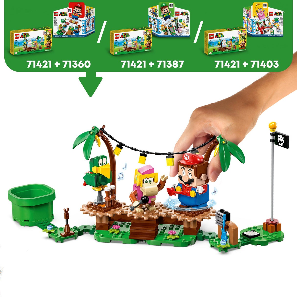 LEGO® Super Mario™ Dixie Kong's Jungle Jam Expansion Set