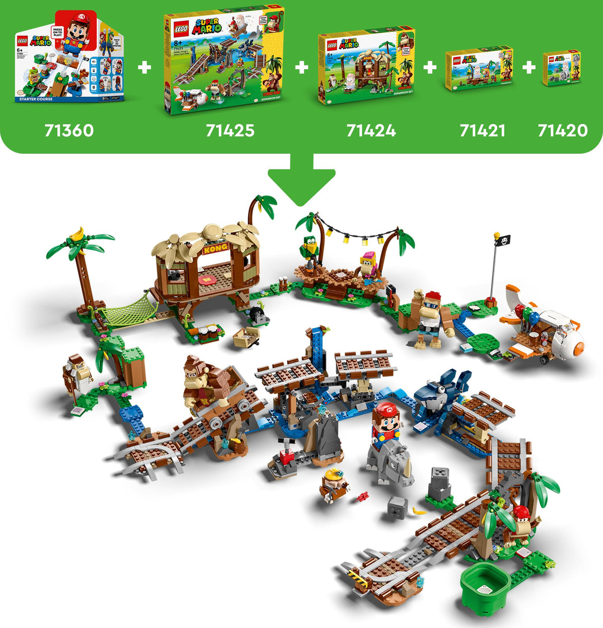 LEGO® Super Mario™ Dixie Kong's Jungle Jam Expansion Set