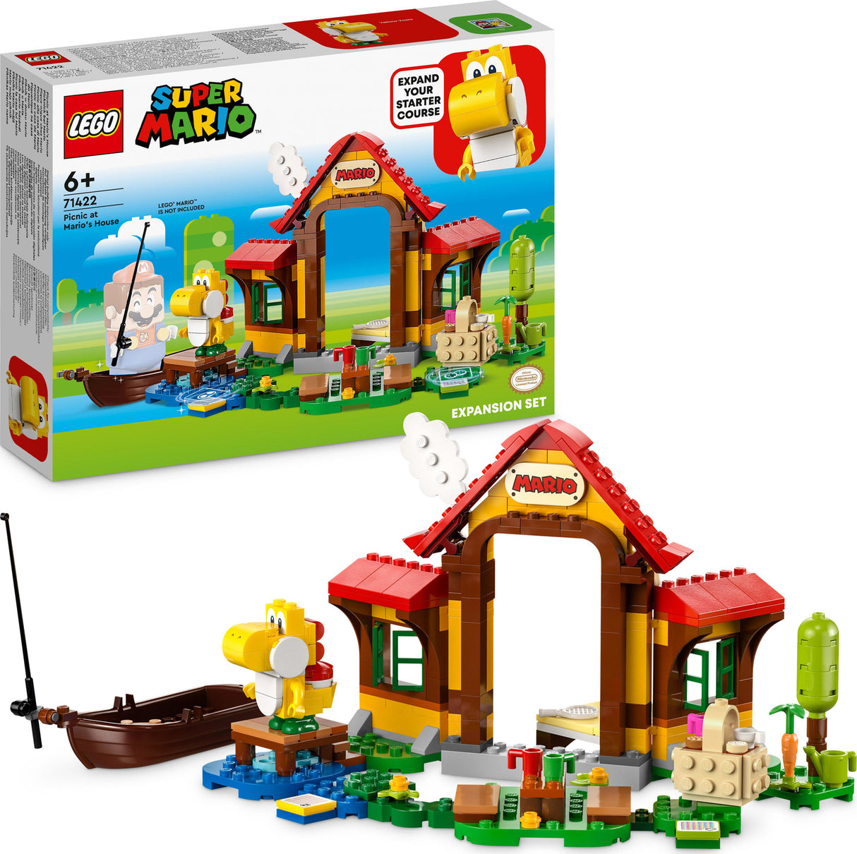 LEGO® Super Mario™ Picnic at Mario's House Expansion Set