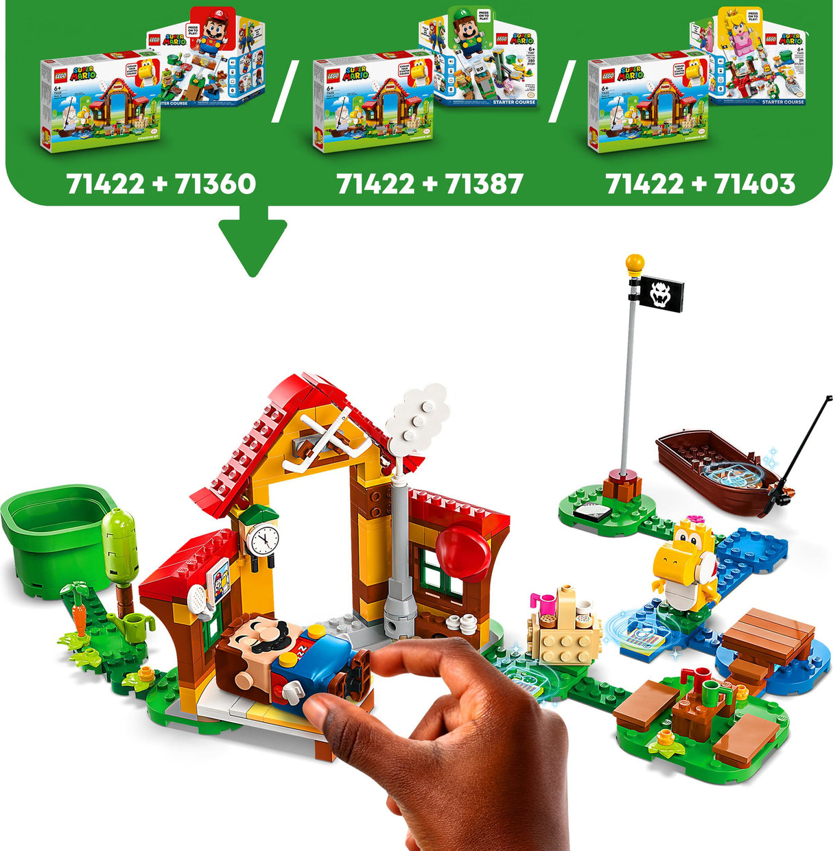 LEGO® Super Mario™ Picnic at Mario's House Expansion Set