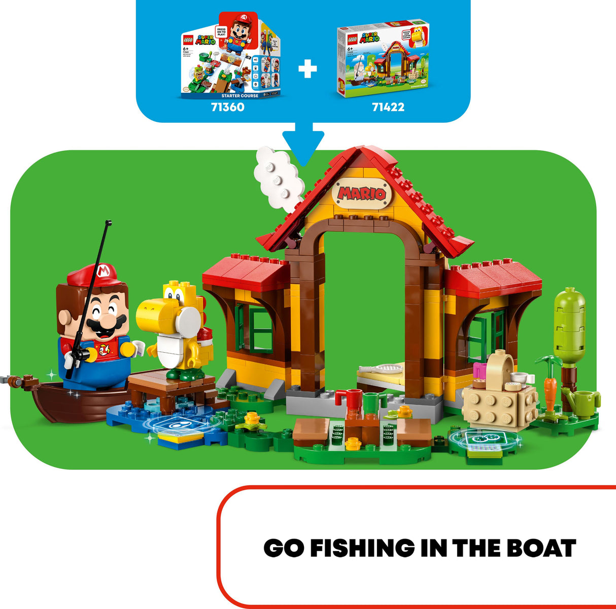 LEGO® Super Mario™ Picnic at Mario's House Expansion Set