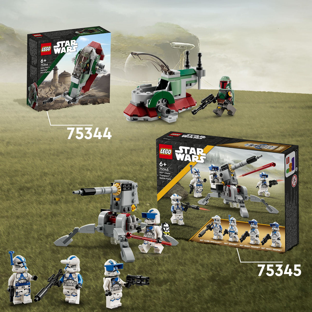 LEGO® Star Wars™: Boba Fett's Starship™ Microfighter