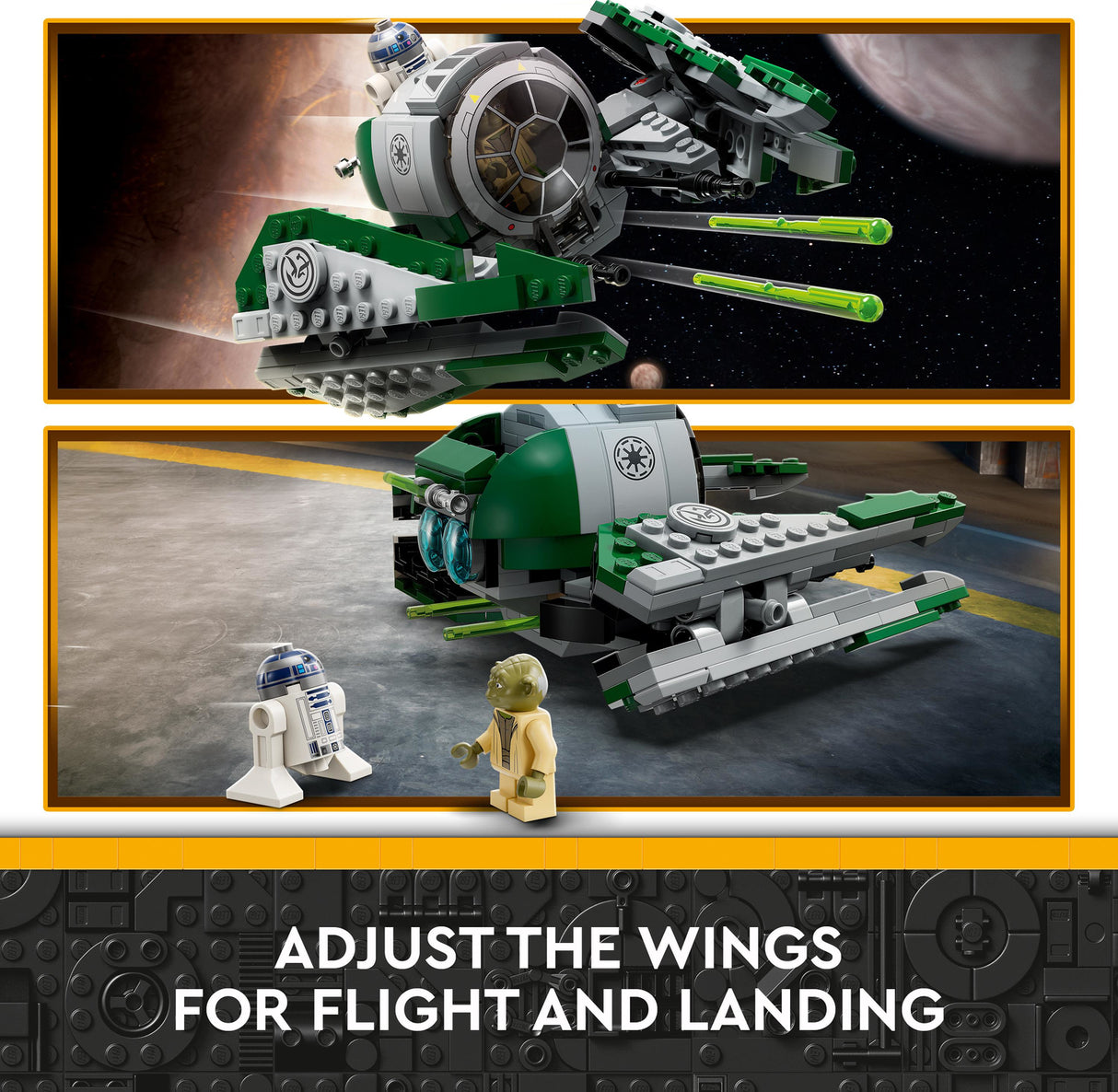 LEGO® Star Wars™ Yoda's Jedi Starfighter Set