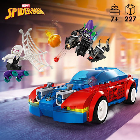 LEGO® Super Heroes Marvel: Spider-Man Race Car & Venom Green Goblin