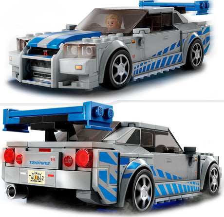 LEGO® Speed Champions: 2 Fast 2 Furious Nissan Skyline GT-R (R34)