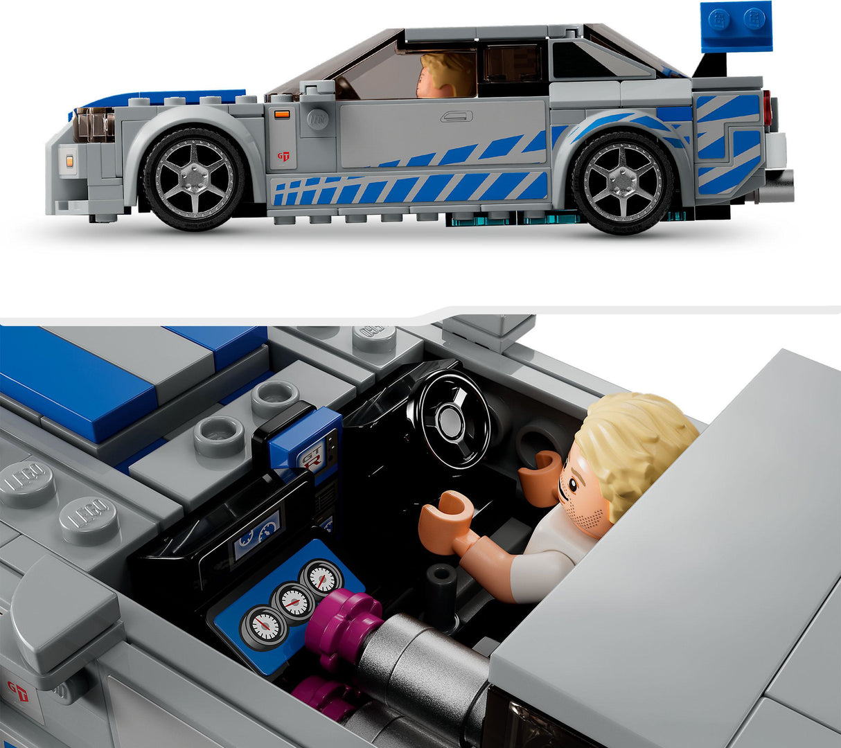 LEGO® Speed Champions: 2 Fast 2 Furious Nissan Skyline GT-R (R34)