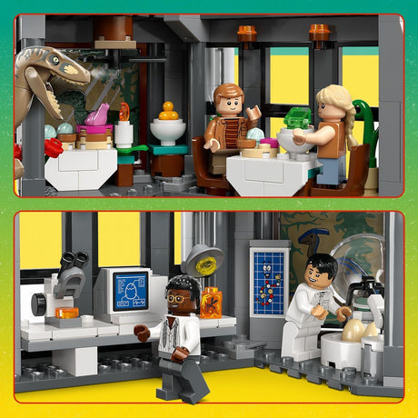 LEGO® Jurassic World: Visitor Center: T-Rex & Raptor Attack