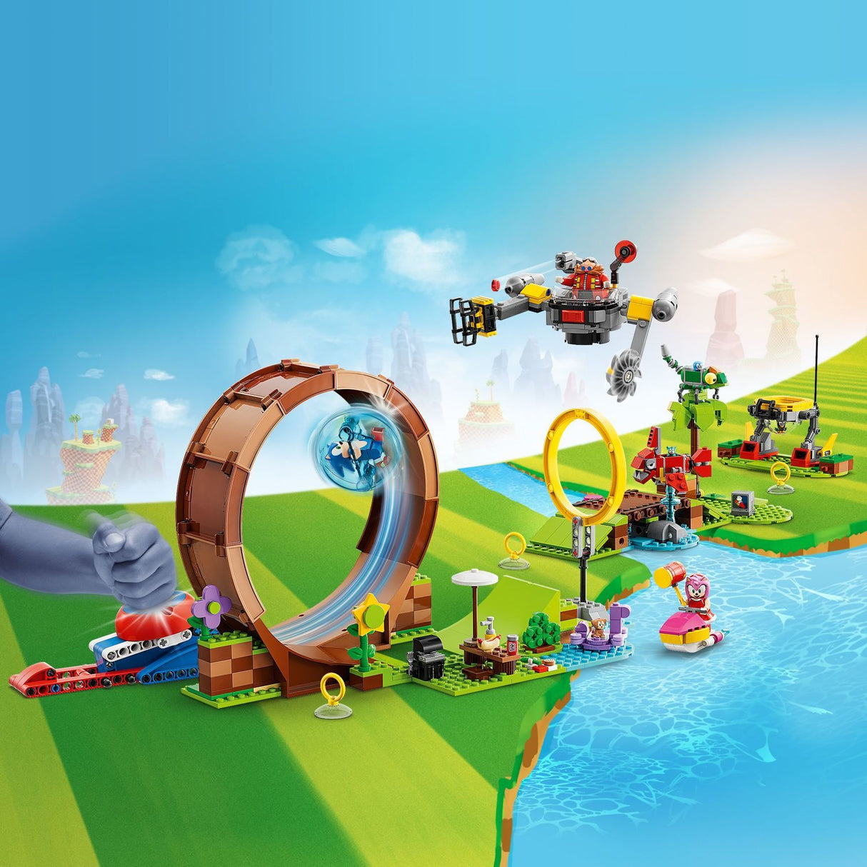 LEGO® Sonic: Sonic's Green Hill Zone Loop Challenge