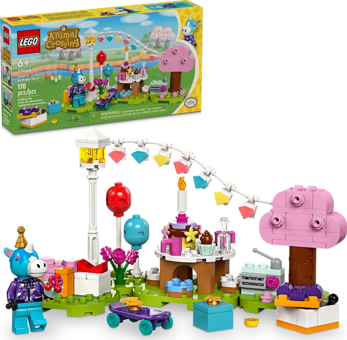 LEGO® Animal Crossing: Julian's Birthday Party