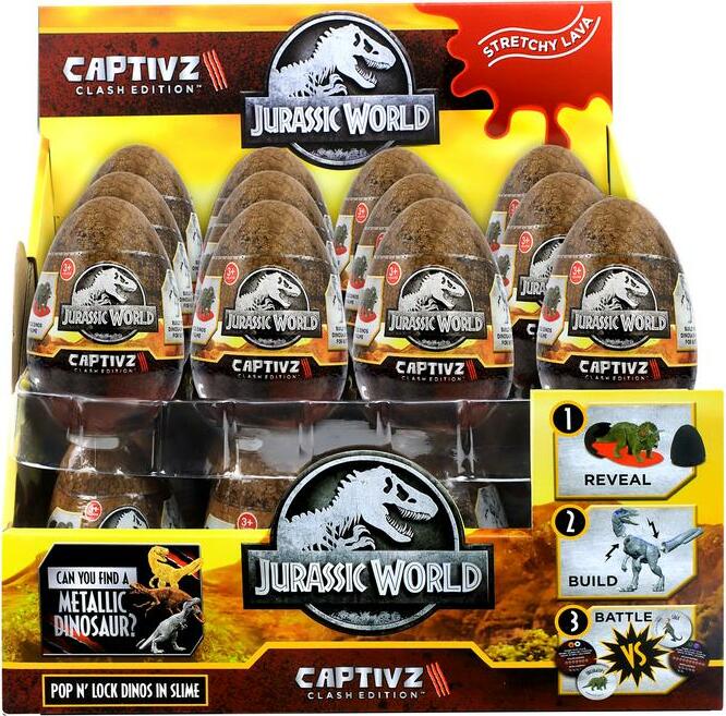 Jurassic World Captivz Clash Edition Slime Egg