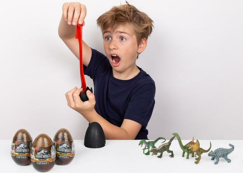 Jurassic World Captivz Clash Edition Slime Egg